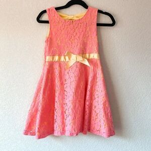 Speechless Floral lace Overlay Dress, Size 5